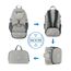 WATERFLY Ultraleicht Faltbar Klein Rucksack: 20L Leicht Packable Wanderrucksack Tagesrucksack Trekkingrucksack Outdoor Sportlich Backpack Travel Daypack für Herren Damen