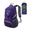 WATERFLY Ultraleicht Faltbar Klein Rucksack: 20L Leicht Packable Wanderrucksack Tagesrucksack Trekkingrucksack Outdoor Sportlich Backpack Travel Daypack für Herren Damen (Lila)