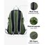 WATERFLY Ultraleicht Faltbar Klein Rucksack: 20L Leicht Packable Wanderrucksack Tagesrucksack Trekkingrucksack Outdoor Sportlich Backpack Travel Daypack für Herren Damen (Armeegrün)