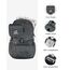WATERFLY Ultraleicht Faltbar Klein Rucksack: 20L Leicht Packable Wanderrucksack Tagesrucksack Trekkingrucksack Outdoor Sportlich Backpack Travel Daypack für Herren Damen