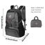 WATERFLY Ultraleicht Faltbar Klein Rucksack: 20L Leicht Packable Wanderrucksack Tagesrucksack Trekkingrucksack Outdoor Sportlich Backpack Travel Daypack für Herren Damen