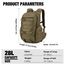 Mardingtop 18L/28L Rucksack Taktischer Trekkingrucksacke Rucksäck Outdoor Wanderrucksäcke für Camping Wandern Reisen