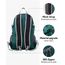 WATERFLY Ultraleicht Faltbar Klein Rucksack: 20L Leicht Packable Wanderrucksack Tagesrucksack Trekkingrucksack Outdoor Sportlich Backpack Travel Daypack für Herren Damen (Dunkelgrün)