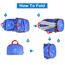 WATERFLY Ultraleicht Faltbar Klein Rucksack: 20L Leicht Packable Wanderrucksack Tagesrucksack Trekkingrucksack Outdoor Sportlich Backpack Travel Daypack für Herren Damen