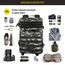 Zavothy 45L Militär Rucksack Herren Damen, Wanderrucksack, Outdoor Arbeit Bundeswehr, MOLLE Survival Taktischer Rucksack, Wasserdicht, für Trekking Camping Reisen Jagd