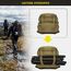 Zavothy Militär Rucksack 45L Rucksack Herren Damen, Wasserdicht Taktischer, Camping-Rucksack, Wanderrucksack, Outdoor Rucksack für Travel, Schule, Sport, Bushcraft (Gelb)