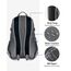 WATERFLY Ultraleicht Faltbar Klein Rucksack: 20L Leicht Packable Wanderrucksack Tagesrucksack Trekkingrucksack Outdoor Sportlich Backpack Travel Daypack für Herren Damen