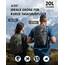 Terra Peak® Premium Wanderrucksack 20L (FLEX 20) Damen Herren Erwachsene klein olivegrün - Trekking-Rucksack wasserdicht - Daypack Rucksack & Reise-Tagesrucksack Hüftgurt & Rückenbelüftung zum Wandern