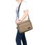 JAKAGO Umhängetasche Herren, Multi-Tasche Schultertaschen,Arbeitstaschen Herren & Damen,für Outdoor,Reisen,Arbeiten,täglicher Gebrauch (Braun)