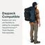 Osprey Farpoint Herren Reiserucksack, 40L, Tunnel Vision Grey, O/S