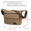 JAKAGO Umhängetasche Herren, Multi-Tasche Schultertaschen,Arbeitstaschen Herren & Damen,für Outdoor,Reisen,Arbeiten,täglicher Gebrauch (Braun)