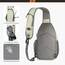 SKYSPER Schultertasche Brusttasche Leichte Sling Bag Klein Wasserfest Crossbody Umhängetasche zum Wandern Outdoor Sports Reise