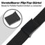 JasGood Unisesx Webgürtel Herren Damen Leinwand Arbeitsgürtel Frei Verstellbarer Flip-Top Webgürtel Schwarze Militärschnalle für Geschäft Sport Lässig,Schwarz,120cm