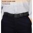 BULLIANT Gürtel Herren, Gürtel Ratsche Ledergürtel Automatikschließe für Herren Anzug Business Kleidung,Breit 35mm,Größe Angepasst(Schwarz-110cm/30-36" taille verstellbar)