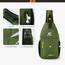 SKYSPER Schultertasche Brusttasche Leichte Sling Bag Klein Wasserfest Crossbody Umhängetasche zum Wandern Outdoor Sports Reise