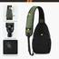 SKYSPER Brusttasche Herren Sling Bag Klein Crossbody Bags Männer Damen Leicht Schultertasche Umhängetasche Wandern Outdoor Reisen