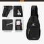 SKYSPER Schultertasche Brusttasche Leichte Sling Bag Klein Wasserfest Crossbody Umhängetasche zum Wandern Outdoor Sports Reise