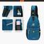 SKYSPER Schultertasche Brusttasche Leichte Sling Bag Klein Wasserfest Crossbody Umhängetasche zum Wandern Outdoor Sports Reise