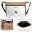 JAKAGO Umhängetasche Herren, Multi-Tasche Schultertaschen,Arbeitstaschen Herren & Damen,für Outdoor,Reisen,Arbeiten,täglicher Gebrauch (Braun)