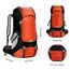 HOMIEE 50-Liter-Wanderrucksack, wasserdichter Reiserucksack für Camping mit Regenschutz, leichter Rucksack für Backpacking