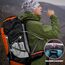 HOMIEE 50-Liter-Wanderrucksack, wasserdichter Reiserucksack für Camping mit Regenschutz, leichter Rucksack für Backpacking