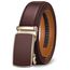 BULLIANT Gürtel Herren, Gürtel Ratsche Ledergürtel Automatikschließe für Herren Anzug Business Kleidung,Breit 35mm,Größe Angepasst(Hellbraun-120cm/34-40" taille verstellbar)
