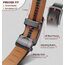 BULLIANT Gürtel Herren, Gürtel Ratsche Ledergürtel Automatikschließe für Herren Anzug Business Kleidung,Breit 35mm,Größe Angepasst(Tawny-105cm/28-34" taille verstellbar)