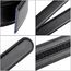 EKdirect 2 Stück Herren Ersatzgürtel ohne Schnalle Leder Automatik Gürtel (Schwarz Schwarz, 130cm)