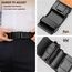 BULLIANT Gürtel Herren, Gürtel Ratsche Ledergürtel Automatikschließe für Herren Anzug Business Kleidung,Breit 35mm,Größe Angepasst(Schwarz-150cm/44-52" taille verstellbar)