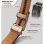 BULLIANT Gürtel Herren, Gürtel Ratsche Ledergürtel Automatikschließe für Herren Anzug Business Kleidung,Breit 35mm,Größe Angepasst(Hellbraun-140cm/42-48" taille verstellbar)