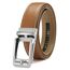 CHAOREN Ledergürtel Herren – Automatik Gürtel Herren ohne Löcher für Anzug und Freizeit (Breit 35mm)