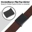 JasGood Unisesx Webgürtel Herren Damen Leinwand Arbeitsgürtel Frei Verstellbarer Flip-Top Webgürtel Schwarze Militärschnalle für Geschäft Sport Lässig,Kaffee,120cm