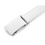 guvoosm Gürtel Herren,Leder Automatik Gürtel Für Herren Business Anzug -3,5cm Breite-51-125-White