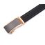 guvoosm Gürtel Herren,Leder Automatik Gürtel Für Herren Business Anzug -3,5cm Breite-2010-140-Black 251