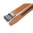 guvoosm Gürtel Herren,Leder Automatik Gürtel Für Herren Business Anzug -3,5cm Breite-03-110-Brown 6033