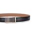 guvoosm Gürtel Herren,Leder Automatik Gürtel Für Herren Business Anzug -3,5cm Breite-2010-125-Black 251