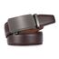 guvoosm Gürtel Herren,Leder Automatik Gürtel Für Herren Business Anzug -3,5cm Breite-2015-110-Dark Brown