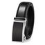 guvoosm Gürtel Herren,Leder Automatik Gürtel Für Herren Business Anzug -3,5cm Breite-2013-125-Black 138