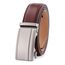 guvoosm Gürtel Herren,Leder Automatik Gürtel Für Herren Business Anzug -3,5cm Breite-800-110-Brown 6033