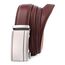 guvoosm Gürtel Herren,Leder Automatik Gürtel Für Herren Business Anzug -3,5cm Breite-800-110-Brown 6033