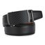 guvoosm Gürtel Herren,Leder Automatik Gürtel Für Herren Business Anzug -3,5cm Breite-11-110-Black 251