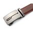 guvoosm Gürtel Herren,Leder Automatik Gürtel Für Herren Business Anzug -3,5cm Breite-10-155-Brown 6033