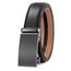 guvoosm Gürtel Herren,Leder Automatik Gürtel Für Herren Business Anzug -3,5cm Breite-88-125-Black 251