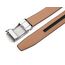 guvoosm Gürtel Herren,Leder Automatik Gürtel Für Herren Business Anzug -3,5cm Breite-005-110-Cognac Brown