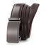guvoosm Gürtel Herren,Leder Automatik Gürtel Für Herren Business Anzug -3,5cm Breite-2015-125-Dark Brown