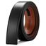 CHAOREN Herren Gürtel Ohne Schnalle, Automatik Gürtel für Männer Ledergürtel 35mm
