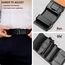 KEMISANT Gürtel Herren, Ledergürtel Ratsche Automatikschließe für Herren Business Anzug,Breit 35mm,Größe Angepasst(Schwarz,135cm/40-46" taille verstellbar)