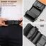 KEMISANT Gürtel Herren, Ledergürtel Ratsche Automatikschließe für Herren Business Anzug,Breit 35mm,Größe Angepasst(Schwarz-135cm/40-46" taille verstellbar)