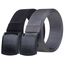 TENINE 2 Stück Taktischer Gürtel, Unisex Gürtel für Damen & Herren 3.8cm Breite Nylon Canvas Stoffgürtel Militär Web Arbeitsgürtel Verstellbarer 135cm mit Schnellverschluss YKK Schnalle