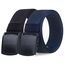 TENINE 2 Stück Taktischer Gürtel, Unisex Gürtel für Damen & Herren 3.8cm Breite Nylon Canvas Stoffgürtel Militär Web Arbeitsgürtel Verstellbarer 135cm mit Schnellverschluss YKK Schnalle